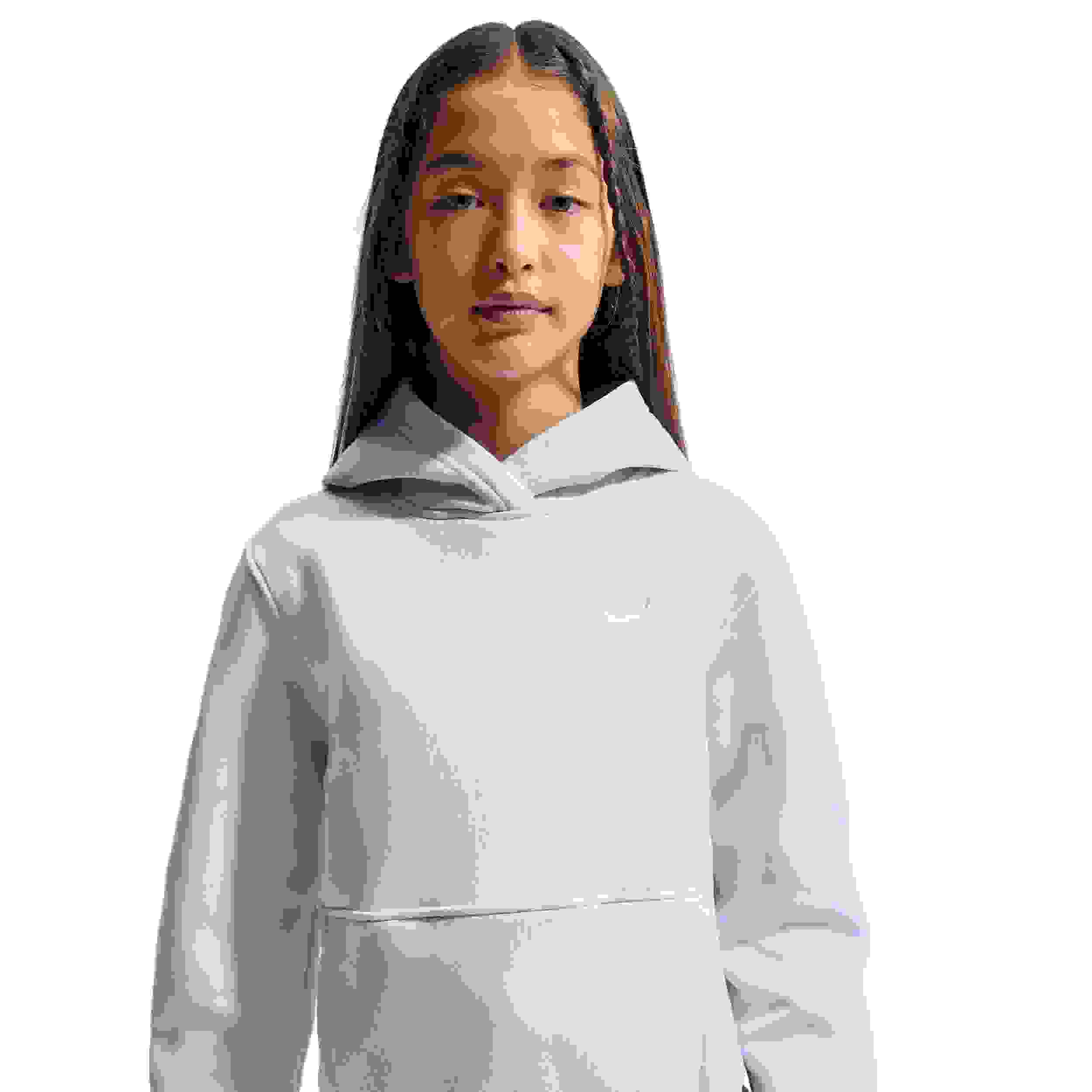 Nike Sportswear Club Fleece Big Kids' Light Blue Pullover Hoodie
